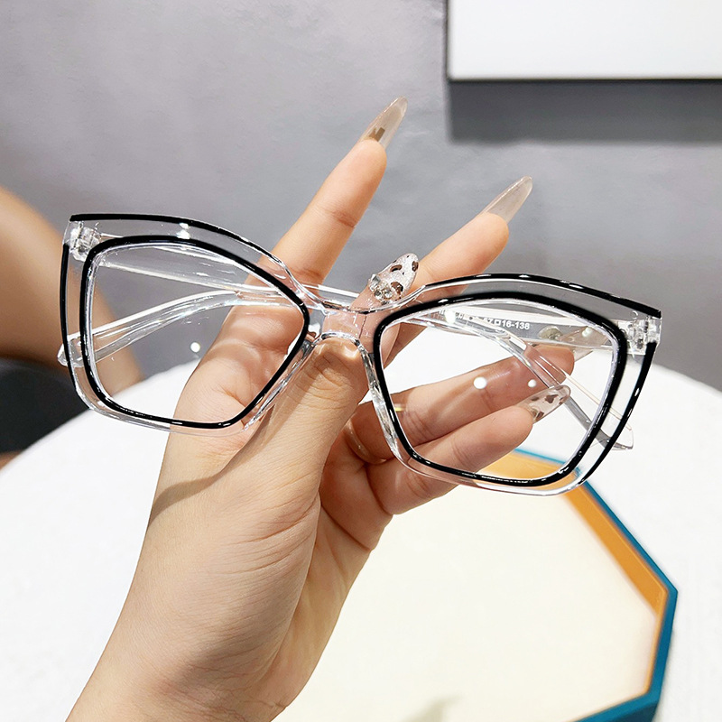 Myopia Glasses For Men And Women Frame Myopia Can Be Matched With Retro Art Glasses Frame Online Celebrity Flat Mirror 97199
