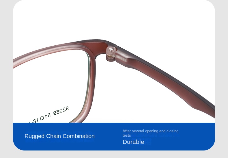Eyeglasses Frame Structure Detail