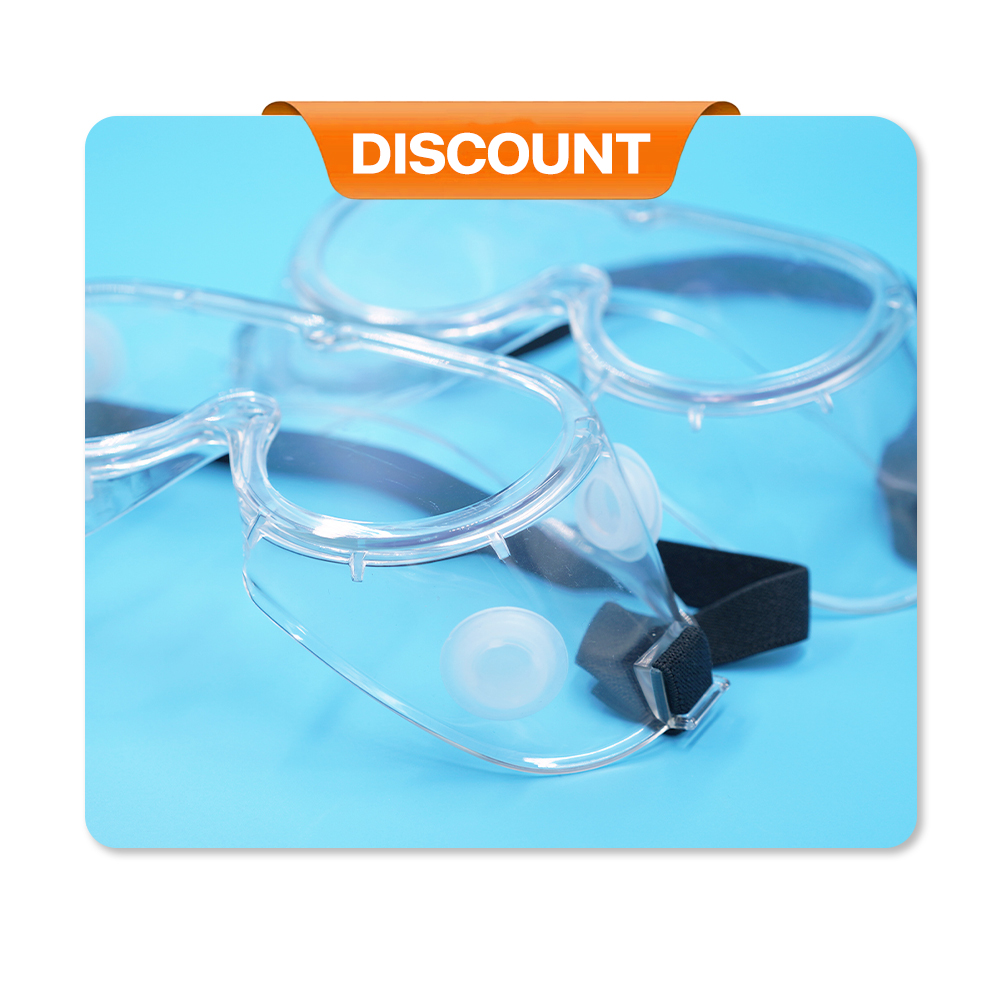 SKYPRO SF103 Professional Anti-fog Safety Glasses-PC Lens Soft PVC Frame Certified Lab Protective Eye Goggles While Stocks Last