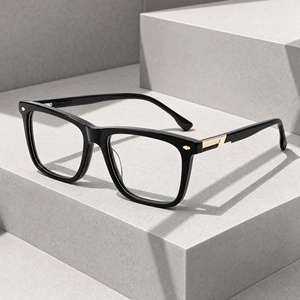 Custom High-End Handcrafted Men Acetate Eyeglasses Rx Frames