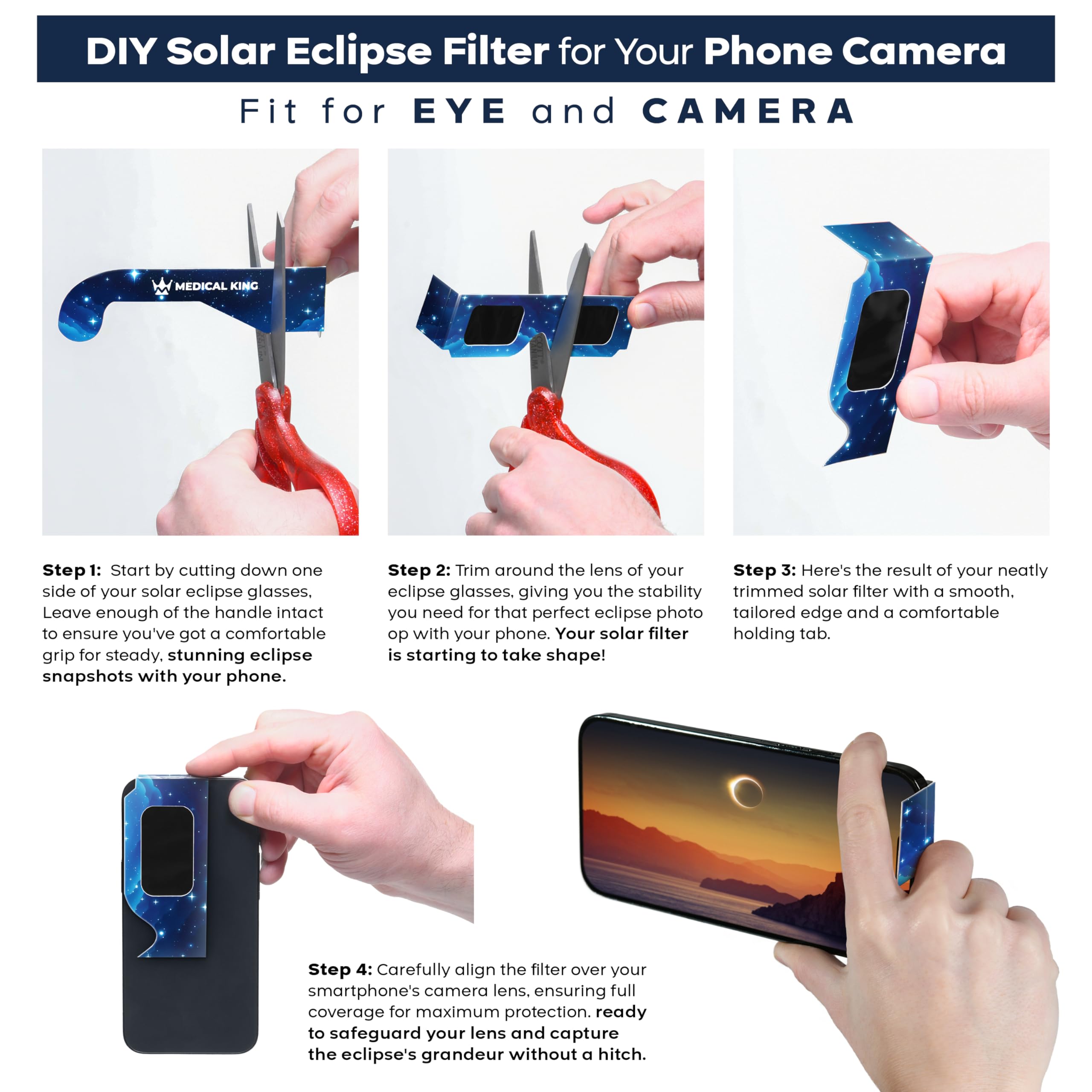 Paper Solar Eclipse Glasses Display 4