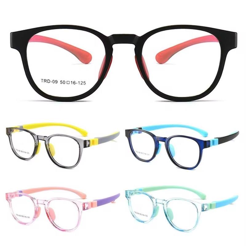 Custom Logo Silicone Frame Children Baby Blue Rays Blocking Optical Spectacle Eyeglass Kids Anti Blue Light Computer Glasses