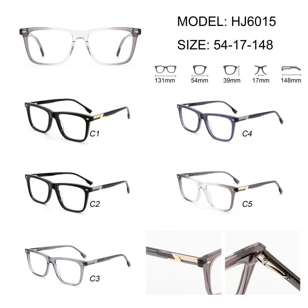 Customization High-end Men Acetate Eyeglasses Handcrafted Prescription Glasses Optical Frames And Lenses For Daily Wear OEM/ODM