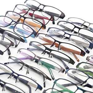 Promotional Assorted Optical Frames Women Men Classic Mix Metal Square Eyeglasses Frames Cheap Wholesale Optical Frame