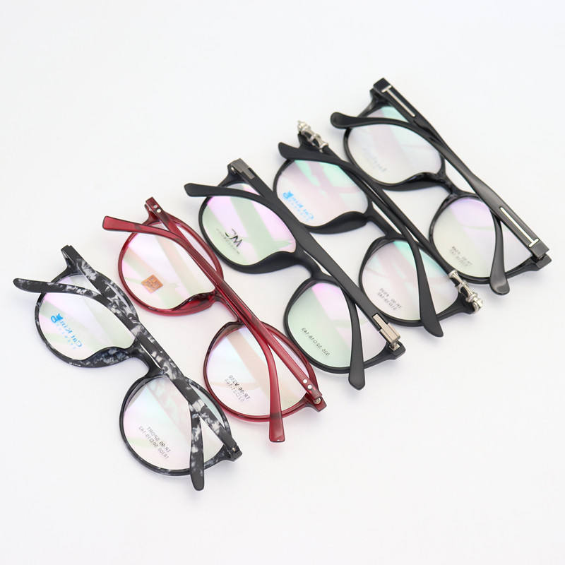 Wholesale Promotional Factory Price Cheap Glasses Mens TR90 Eyeglasses Frames Spectacle Small Squared Optical Frames