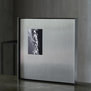 Minimalist Brushed Stainless Steel Frames