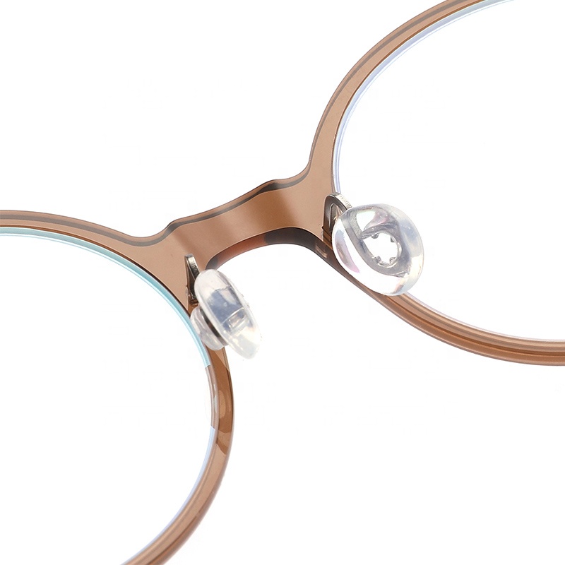 Osicare High Quality Brand Boy Custom Myopia Girl Round Optical Eyewear Titanium Kids Eyeglasses Glasses Frames for Children