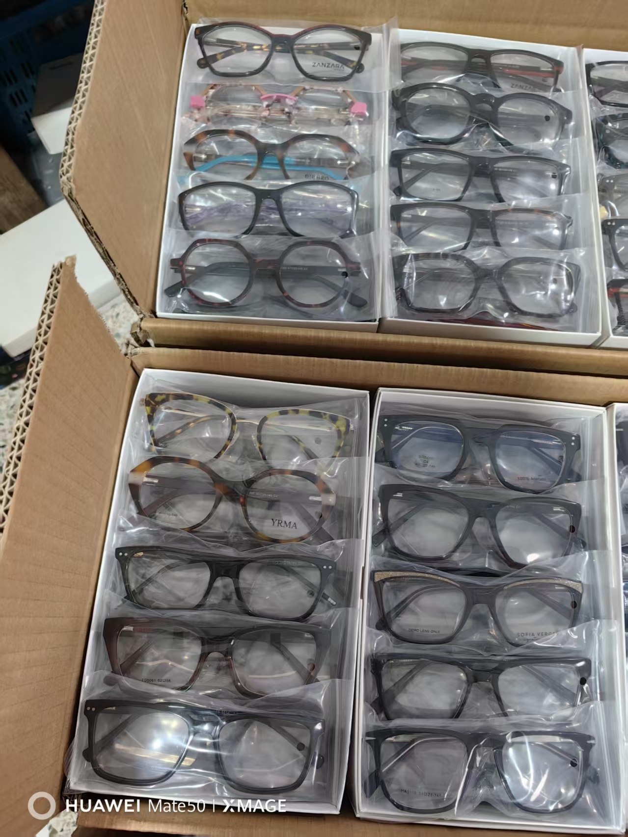 Acetate Solid Unisex Optical Glasses Frame Factory Direct OEM ODM | Clearance Stock Eyewear Low MOQ | Monture Optique En