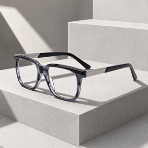 Customization High-end Luxury Acetate Eyeglasses Men's Prescription Glasses Optical Frames And Lenses For Daily Wear OEM/ODM