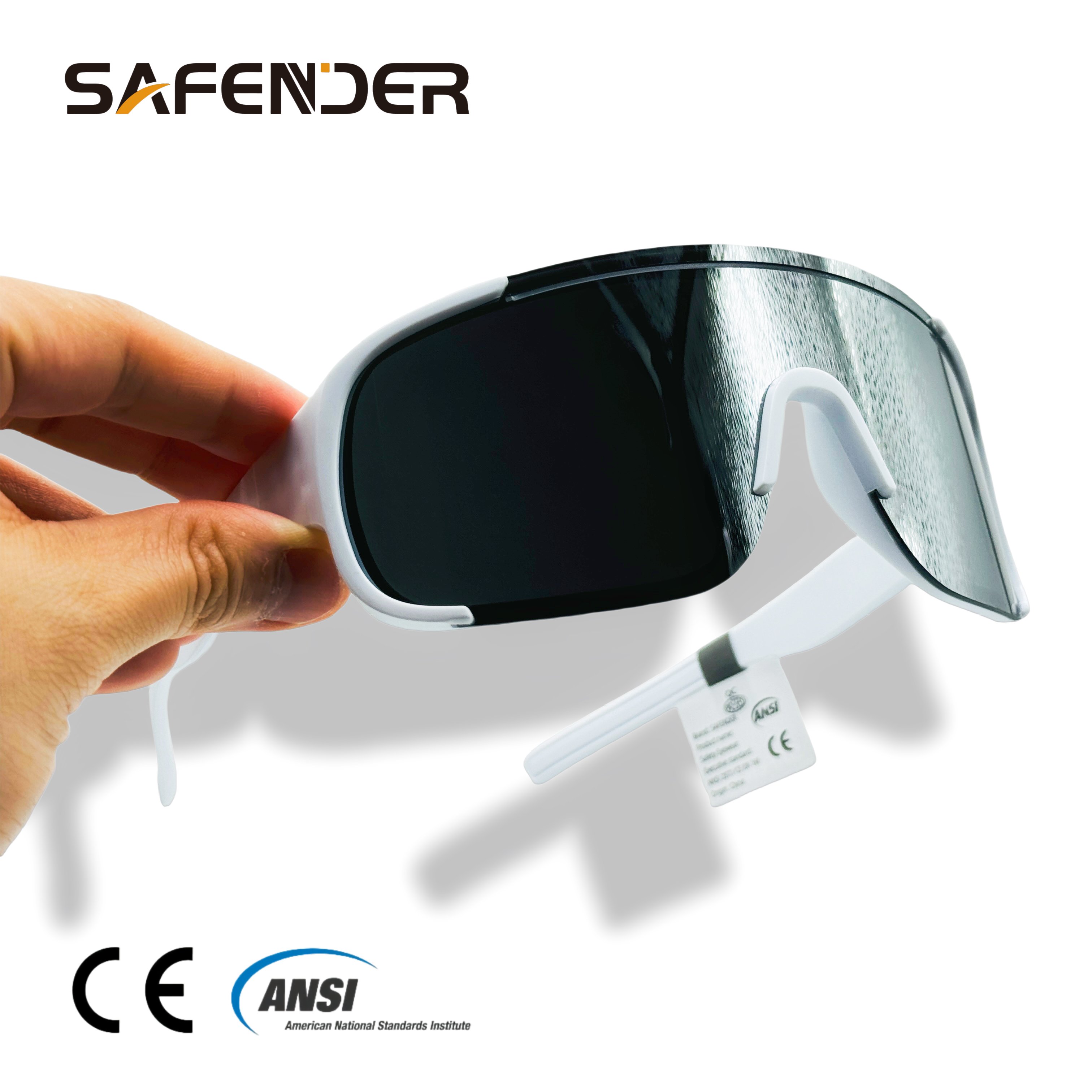 Customized ANSI Z87.1 Sport Sunglasses Cricket Road Bike Bicycle Cycling CE En166 Approved Scratch-Resistant PC Eye Protection