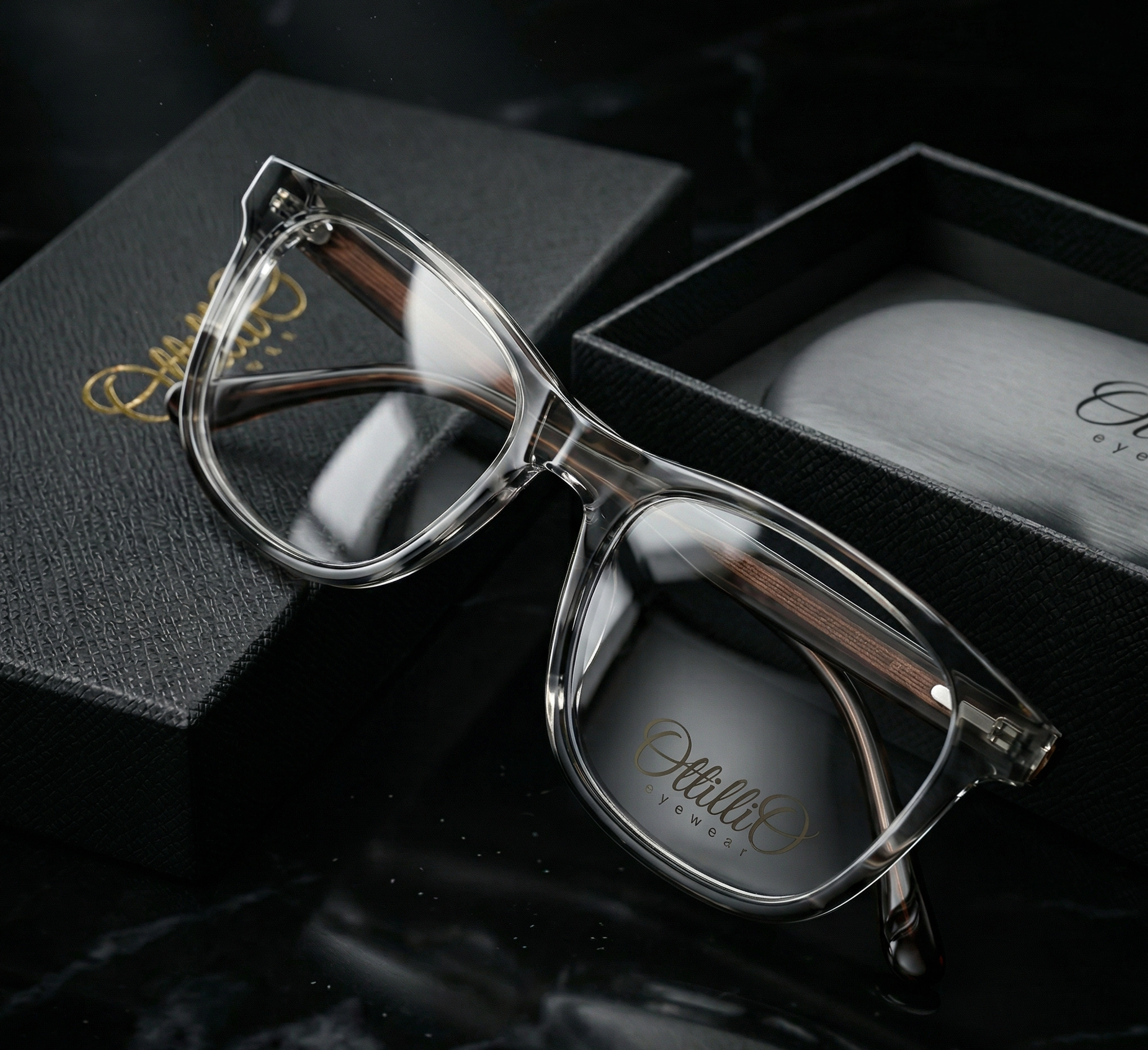 Optical frames crafted with premium polymers and metals