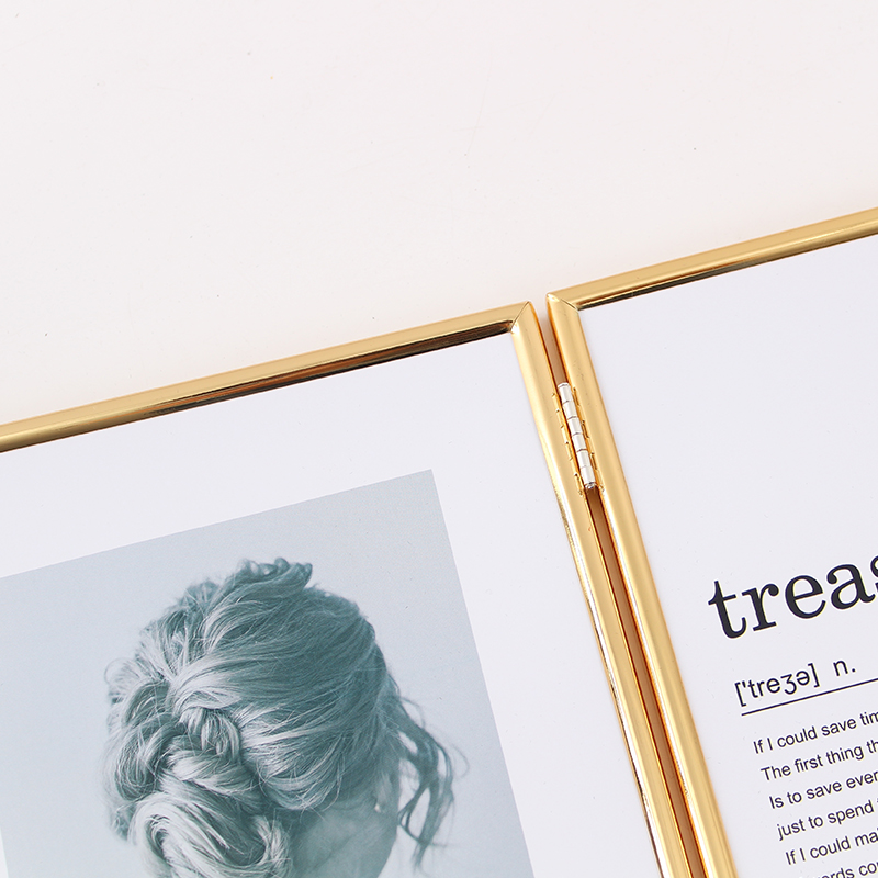 Metal Graduation Memory Double Sided Glass Float Frame