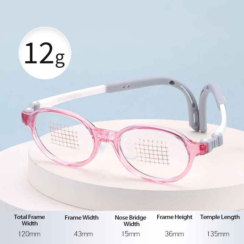 Wholesale Children Optical Frames New Style Computer Eyewear Super Light TR90 Silicone Glasses For Kids