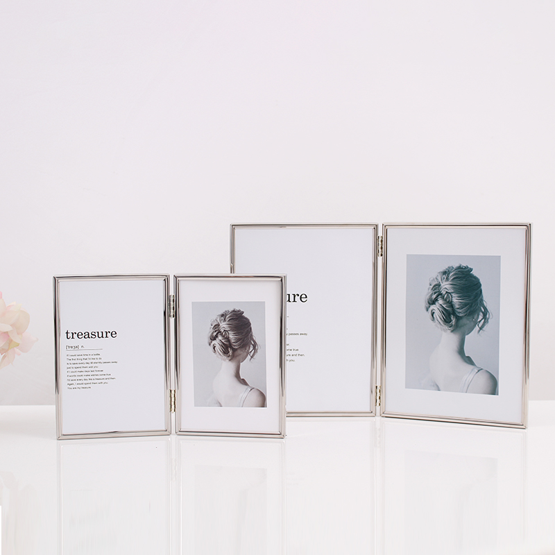 Metal Graduation Memory Double Sided Glass Float Frame