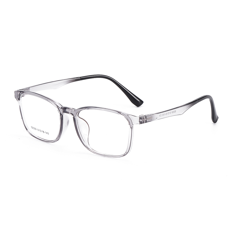 Customizable TR90 Spectacle Frames Simple Formal Design with Light Finish Fine Craftsmanship Clearance Classic Style