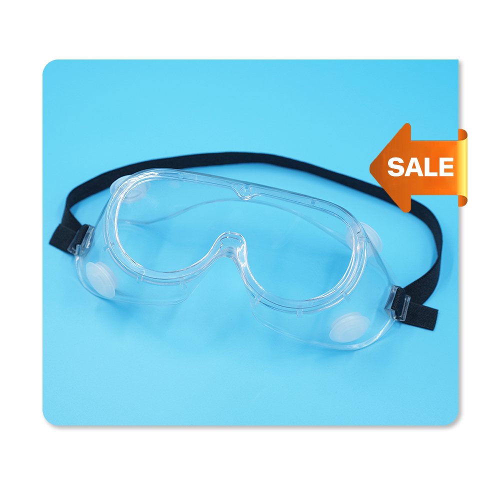 SKYPRO SF103 Professional Anti-fog Safety Glasses-PC Lens Soft PVC Frame Certified Lab Protective Eye Goggles While Stocks Last