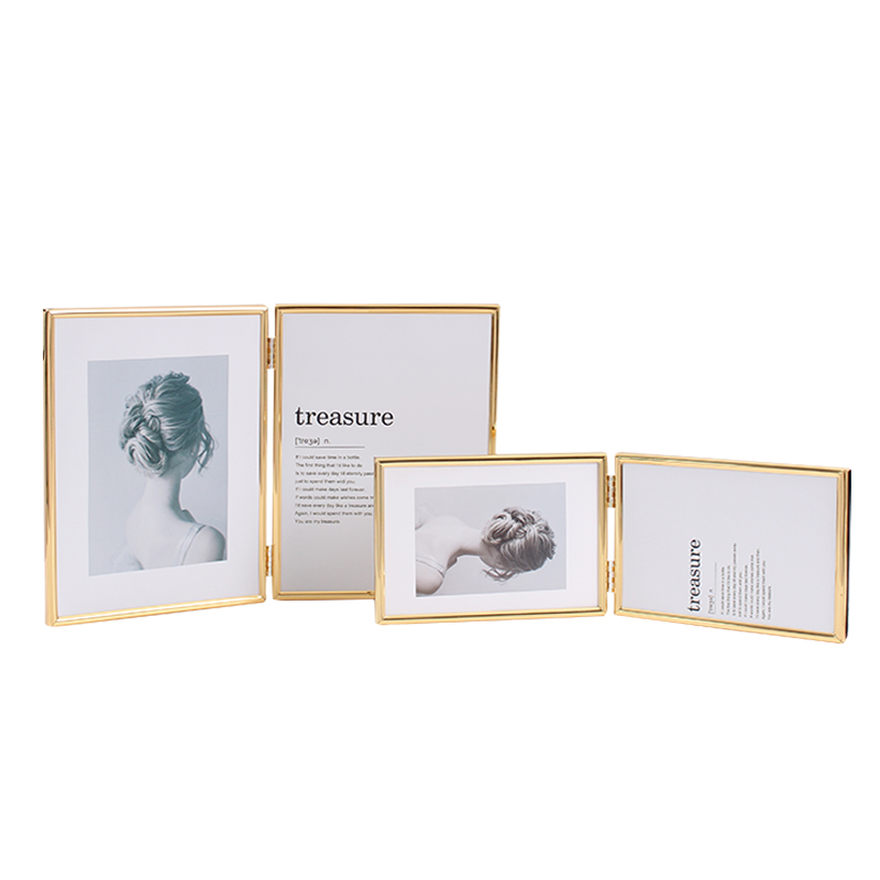 Metal Graduation Memory Double Sided Glass Float Frame