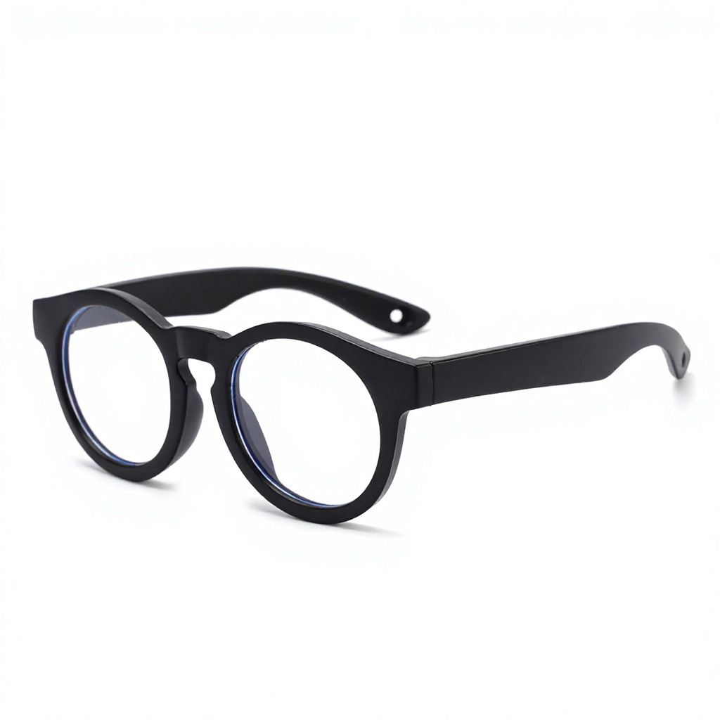 Lucky Children Eyewear Flexible Bendable Silicone Eyeglasses Frames Boys Girls Anti Blue Light Blocking Glasses For Kids