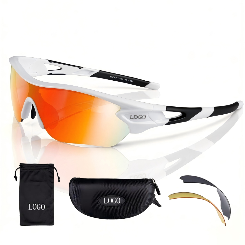 21 Years Of Factory Custom Logo Polarized Sports Sunglasses Cycling Running Fishing UV Protection Sports Glasses