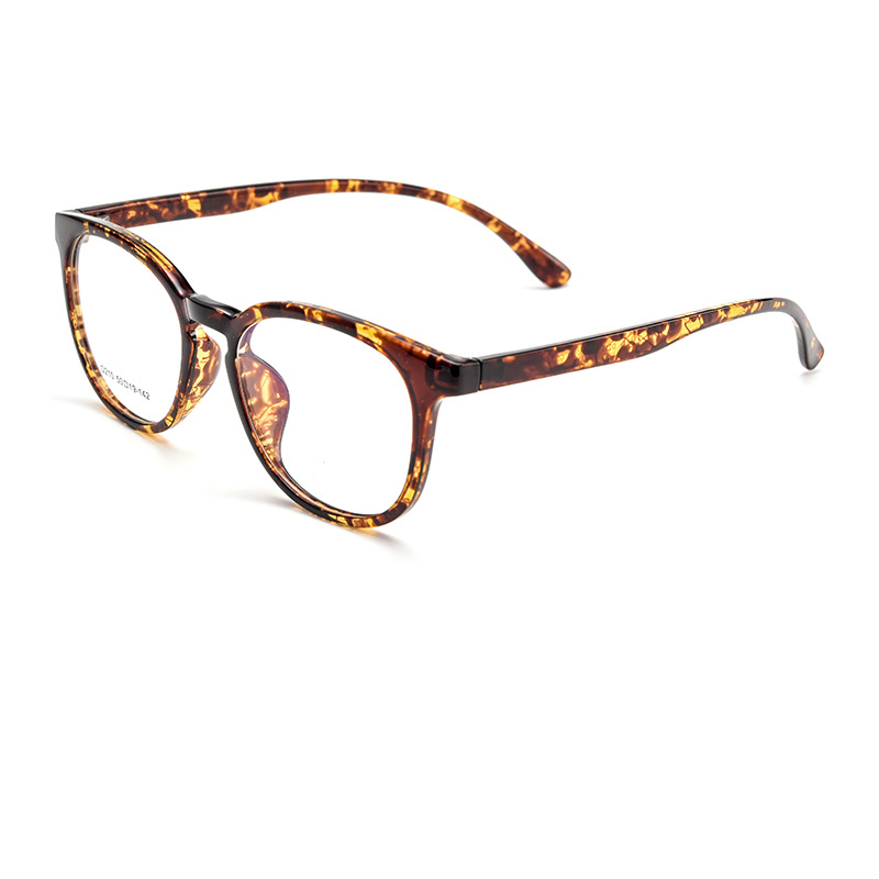 European American Unisex Stylish Solid Tortoiseshell Color Rimless Eyeglasses Frames Fashionable Diamond Face Shape Anti-Blue