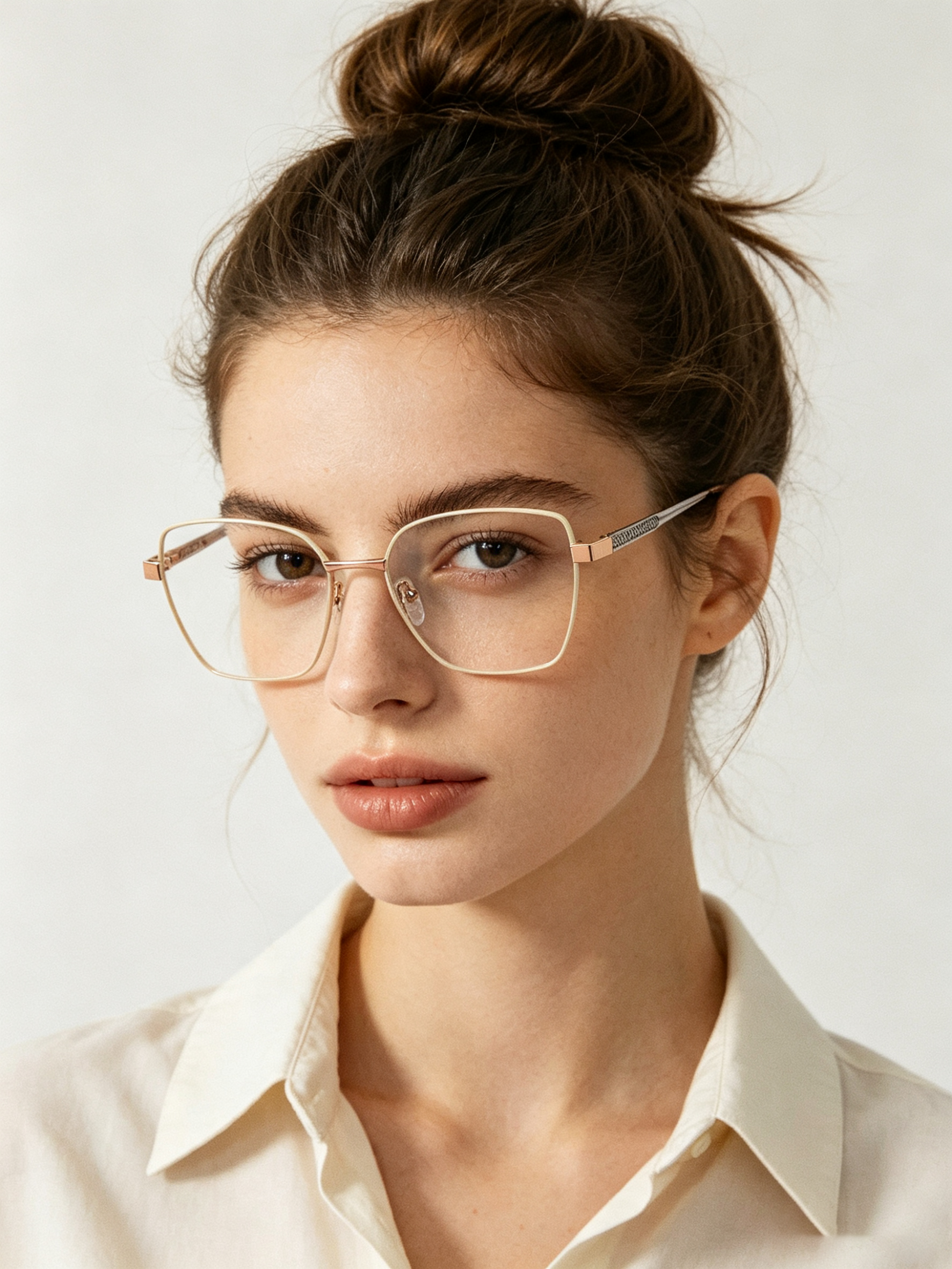 Customization Fashionable Design Metal Optical Glasses Durable Full-rim Eyeglasses Frame With For Daily Wear OEM/ODM