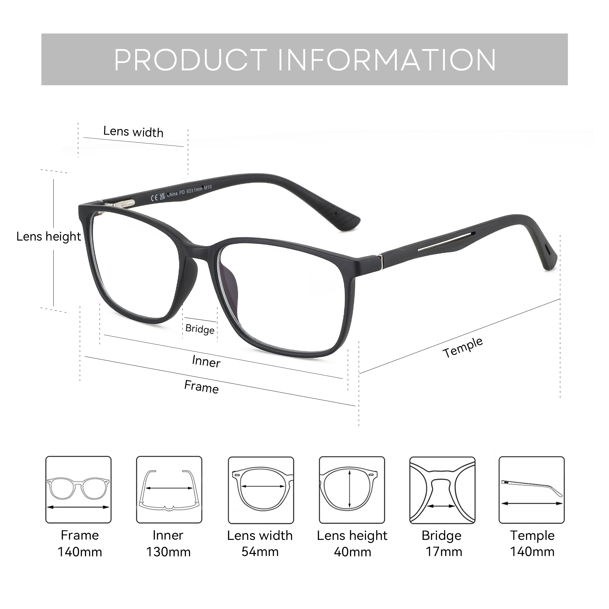 2026 New Trendy Ultra Flexible TR 90 Rectangle Frame Computer Readers Glasses Anti Blue Light Reading Glasses For Men Woman