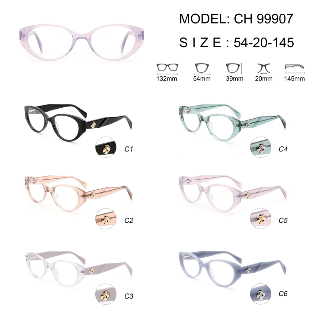 Customization High-end Fashion Design Acetate Optical Glasses Handcrafted Full-Rim Eyeglasses Frames For Daily Wear OEM/ODM