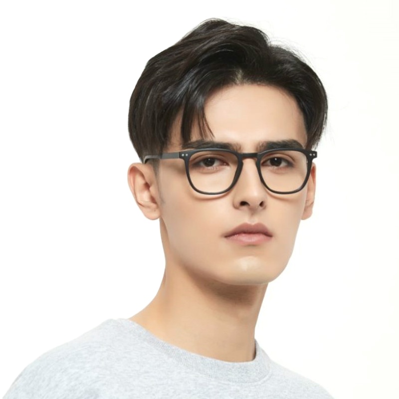 Classic Vintage Rectangle PC Prescription Optical Frames Square Anti Blue Light Blocking Computer Glasses Anti Glare Women Men