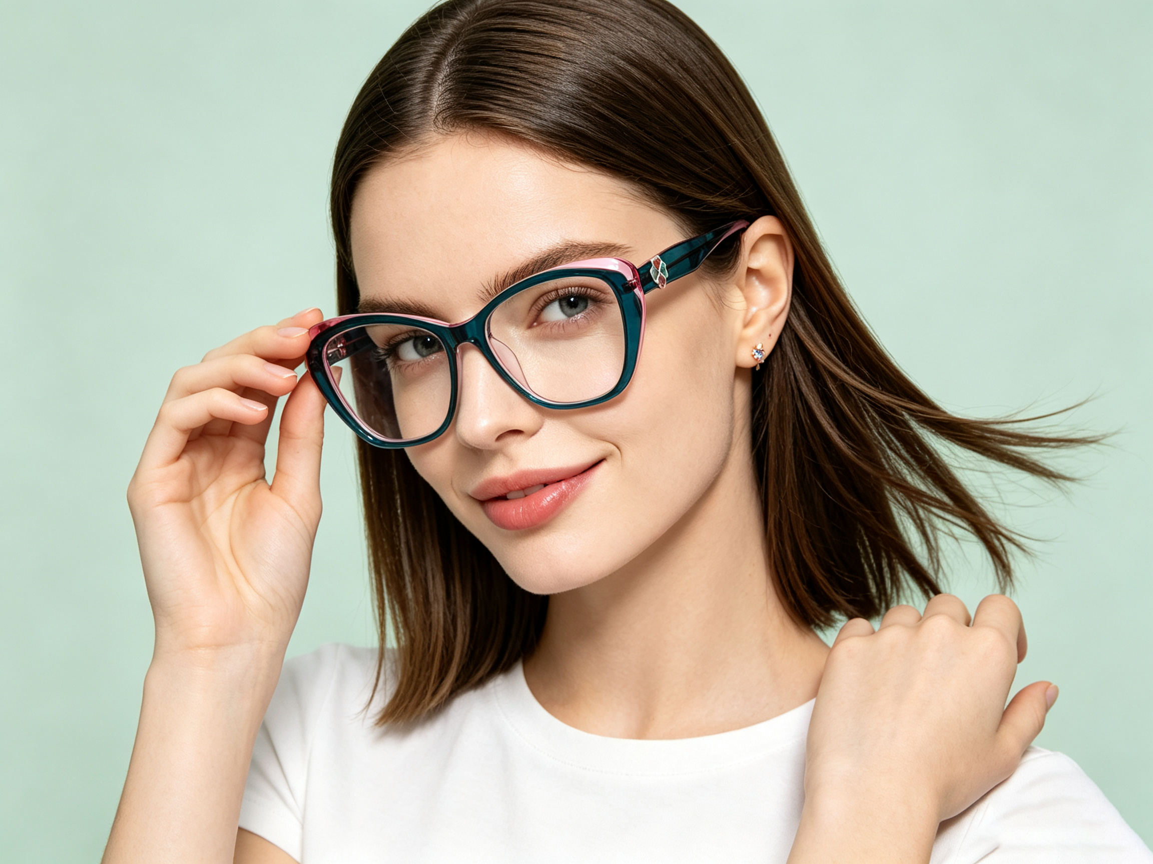 Customization Luxury Handcrafted High-end Acetate Optical Glasses Durable Full-Rim Eyeglasses Frames For Daily Wear OEM/ODM