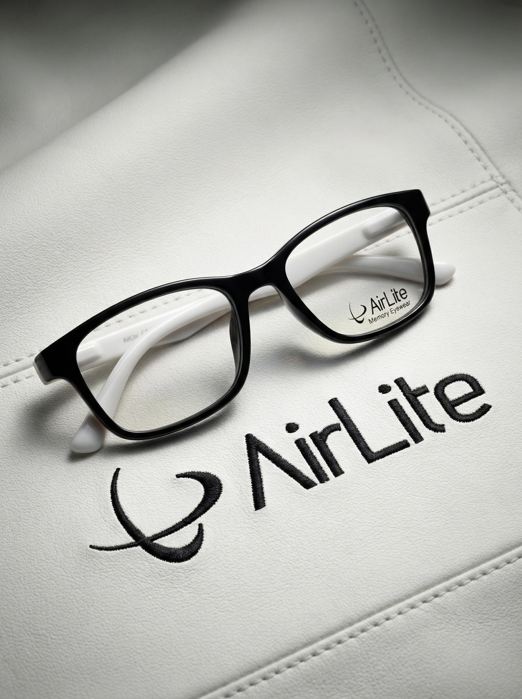 High-margin lightweight TR90 optical frames on luxury presentation tray