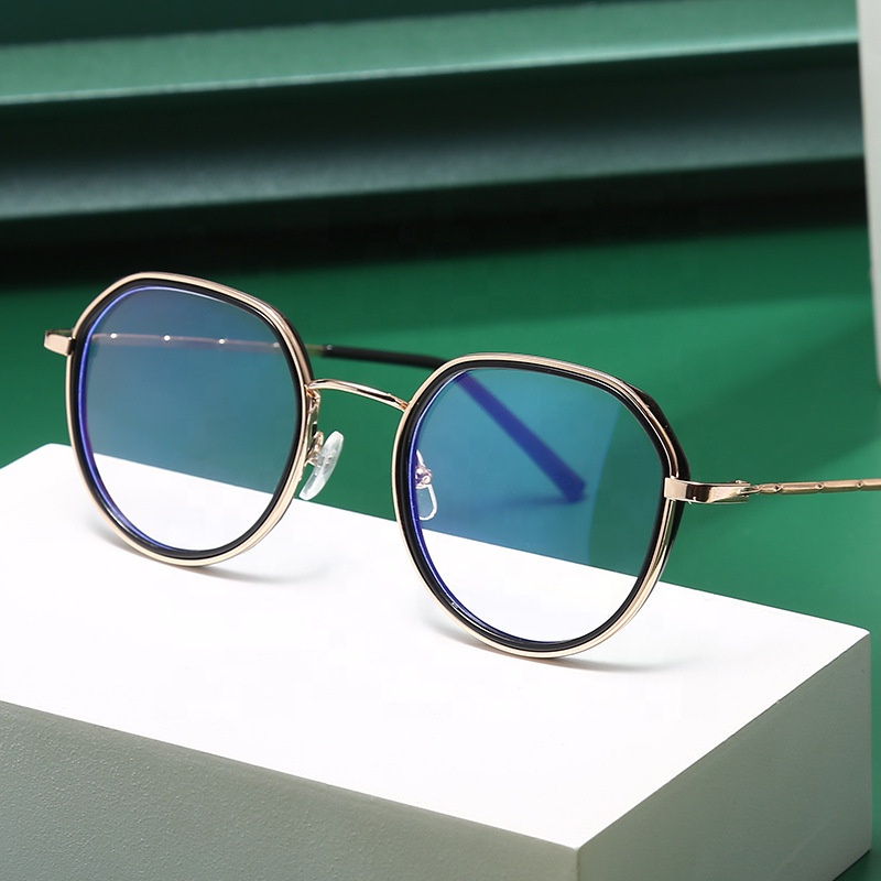 Eyewear Cheap Optical Frame Custom Logo Trendy Frame Optical Eyeglasses Fashion Spectacle Frames Optical Glasses Unisex In Stock