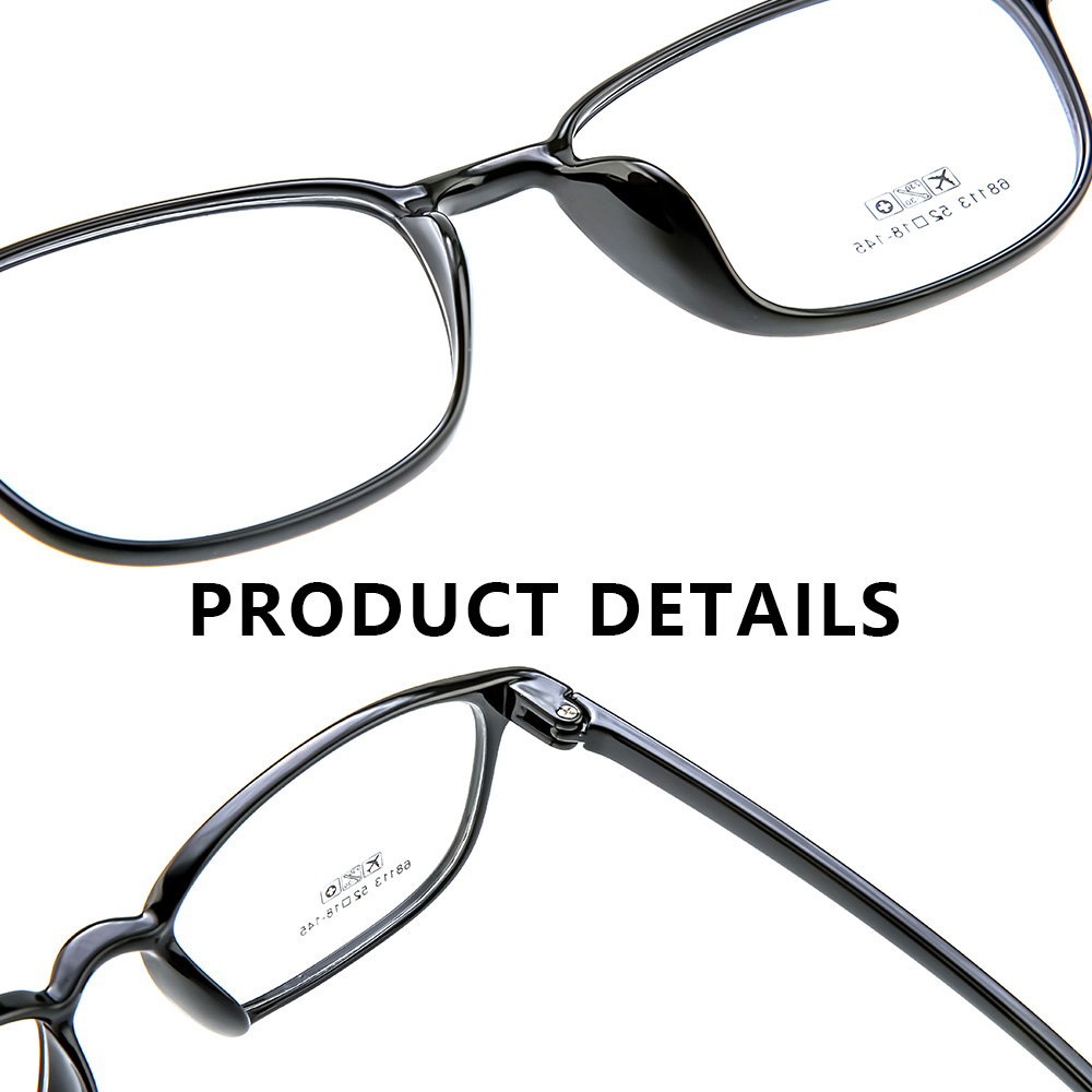 OEM ODM Service for TR Material Eyeglass Frames Producing Optical Glasses and Eyewear Simple Design Unisex Comfort Custom