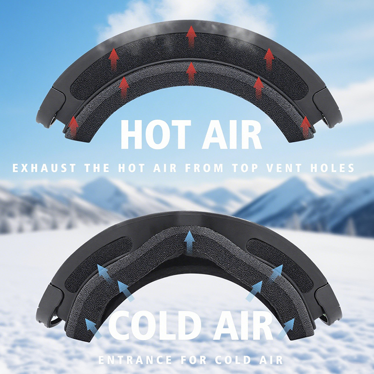 Best Quality Skiing Glasses UV400 Protection Anti-Fog Polarized Lens Magnetic Snowboard Eyewear Snow Sports Glasses Ski Goggles