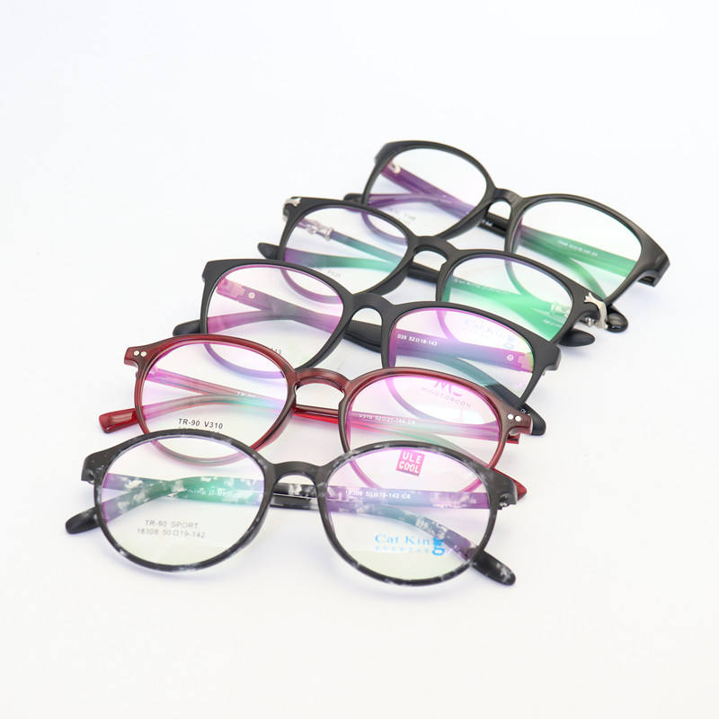 Wholesale Promotional Factory Price Cheap Glasses Mens TR90 Eyeglasses Frames Spectacle Small Squared Optical Frames