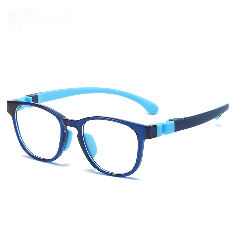 2026 TR90 Flexible Kids Colored Frames For Children Blue Light Blocking Glasses Wholesale China