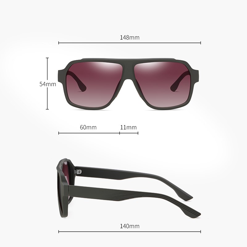 2024 Trendy Polarized Sunglass Fashion Newest Unisex Shades Custom LOGO Men Women Sun Glasses Polarized Sunglasses