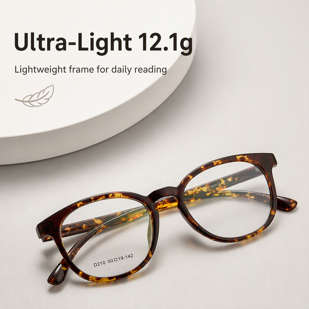 European American Unisex Stylish Solid Tortoiseshell Color Rimless Eyeglasses Frames Fashionable Diamond Face Shape Anti-Blue