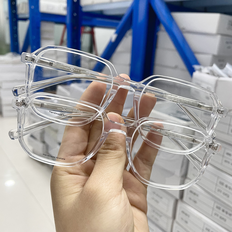 Wholesale Acetate Eyeglass Frames Lightweight and Comfortable Eyeglasses for Men and Women Optical Frames Retro Glasses