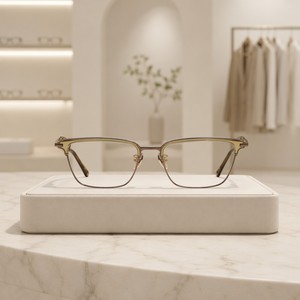 OEM ODM Handmade Acetate IP Titanium Clubmaste Eyeglasses Frames Optical Frames Browling Glasses Designer Style Cazal Eyewear