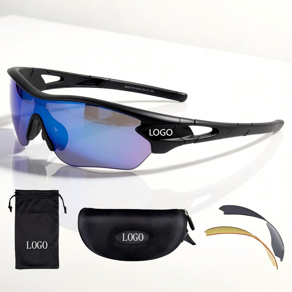 21 Years Of Factory Custom Logo Polarized Sports Sunglasses Cycling Running Fishing UV Protection Sports Glasses