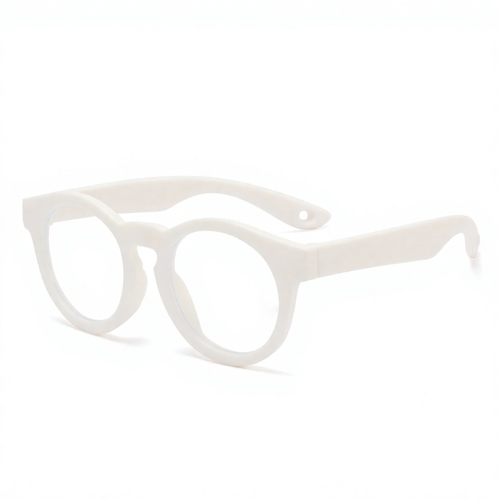Lucky Children Eyewear Flexible Bendable Silicone Eyeglasses Frames Boys Girls Anti Blue Light Blocking Glasses For Kids