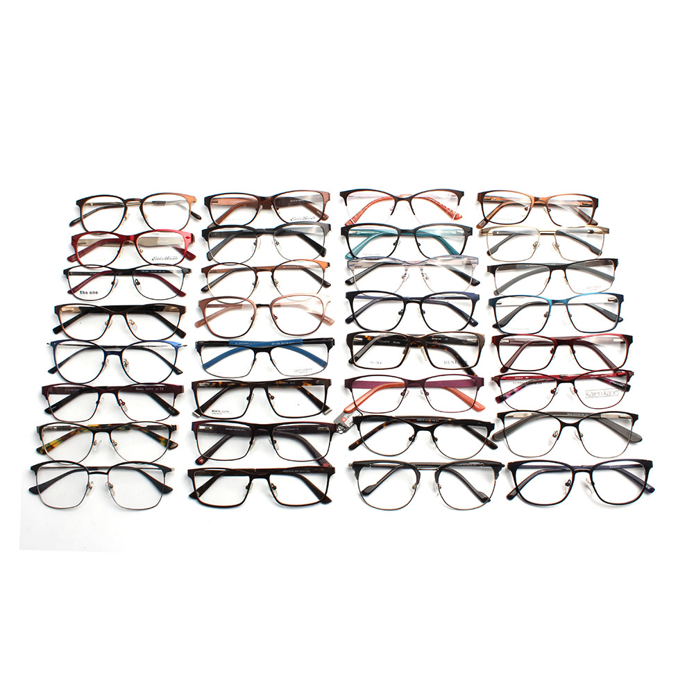 Clearance Wholesale Metal Eyewear Unisex Frame Optical Eye Glass Men Mixed Order High Quality Spectacle Women Eyeglasses Frames