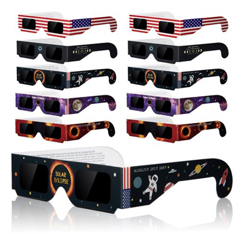 Paper Solar Eclipse Glasses Display 5