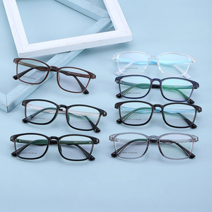 Customizable TR90 Spectacle Frames Simple Formal Design with Light Finish Fine Craftsmanship Clearance Classic Style