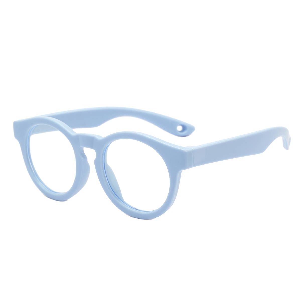Lucky Children Eyewear Flexible Bendable Silicone Eyeglasses Frames Boys Girls Anti Blue Light Blocking Glasses For Kids