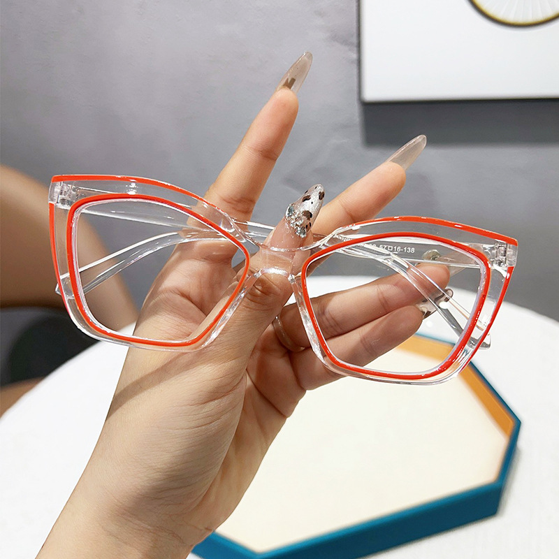 Myopia Glasses For Men And Women Frame Myopia Can Be Matched With Retro Art Glasses Frame Online Celebrity Flat Mirror 97199