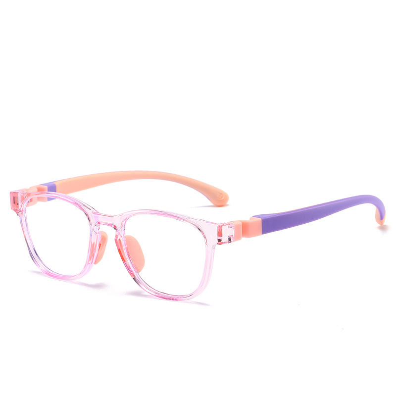 2026 TR90 Flexible Kids Colored Frames For Children Blue Light Blocking Glasses Wholesale China